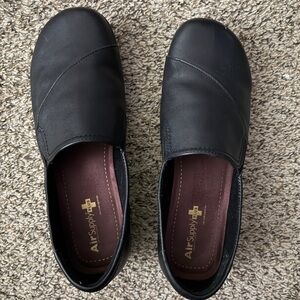 Black Leather Loafers